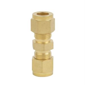 Raccord coudé à compression en laiton forgé de haute qualité, connecteur de tuyau hexagonal en laiton, fourniture directe d'usine OEM ODM - Product Image 1