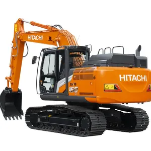 Second hand Used Japan Original HITACHI ZX130 Crawler Excavator With Track Shoes Moving