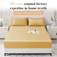Housse de coussin élastique en tissu satiné durable, anti-décoloration, pour la maison et l'hôtellerie