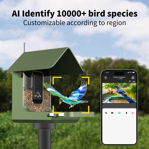 Finestra esterna telecamere per uccelli e wifi high-tech stazione di alimentazione degli uccelli smart bird house con la macchina fotografica - Product Image 3