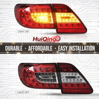 Feux arrière LED de haute qualité pour Toyota Corolla 2011-2013, feux arrière modifiés, feux de stop, ensembles de feux arrière