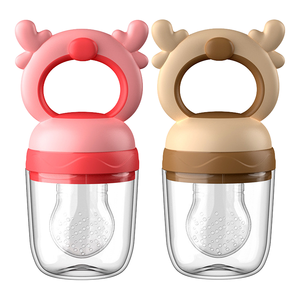 Sucette en silicone pour bébé Mangeoire à fruits pour enfants de 0 à 12 mois - Product Image 1