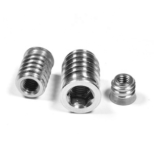 Tuerca de inserción hexagonal de acero inoxidable SS303 M6 M8 para madera dura - Product Image 1