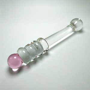 Meisjes Vrouwen Sexy Speelgoed Erotische Leuke Glazen Penis Massage Stick Volwassen Sex Dildo - Product Image 3
