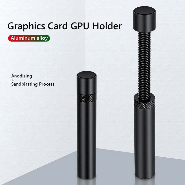 Gpu Model Accessory Aluminum Alloy GPU Holder Vertical GPU Bracket Video Card Support ...