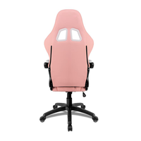 Chaise de jeu OEM confortable avec accoudoirs réglables, en cuir PVC, avec coussin cervical et repose-pieds, inclinable, pour la maison et le bureau