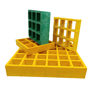 Grille <span class=keywords><strong>en</strong></span> plastique renforcé <span class=keywords><strong>de</strong></span> fibres <span class=keywords><strong>de</strong></span> <span class=keywords><strong>verre</strong></span> (FRP) personnalisée pour panneau moulé <span class=keywords><strong>en</strong></span> GRP/FRP - Product Image 2