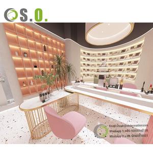 Nuevo diseño, soporte cosmético, muebles de estudio de maquillaje, vitrina de maquillaje con luz LED - Product Image 6