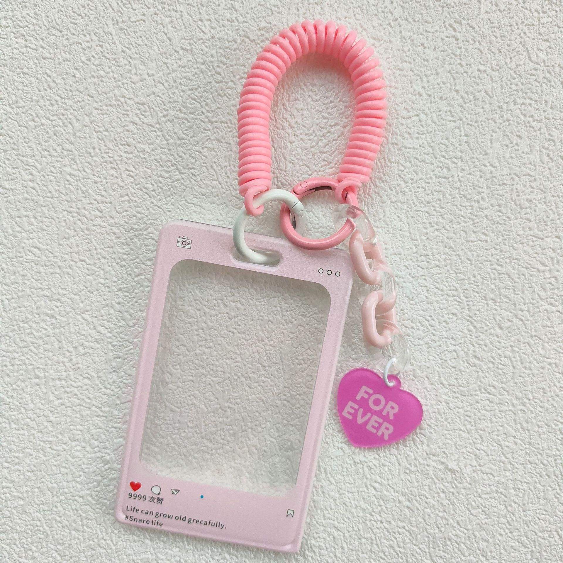 Pendentif rose + coeur