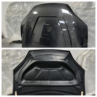 Kit carrosserie capot moteur en fibre de carbone style RZ amélioré pour Tesla Model X, capot moteur, couvercle de coffre avant, pare-chocs 2016-2024
