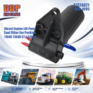 Filtre à carburant pour pompe de relevage de moteur diesel 4132A021 446-1895 pour Perkins 1104C 1104D C7.1 320D2 - Product Image 2