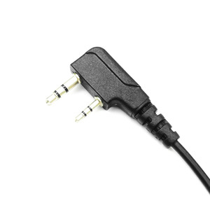 Auriculares de radio de dos vías con micrófono PTT, auriculares de 3 cables, auricular de tubo acústico para guardaespaldas de seguridad, Kit de auriculares Walkie Talkie - Product Image 2