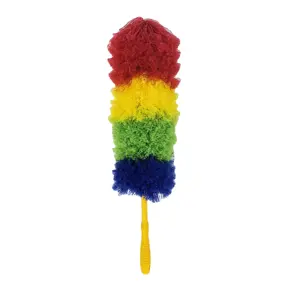 Fluffy Microfiber Duster Nylon Duster Feather Duster Kit Household Washable Cleaning Brush For House Cleaning