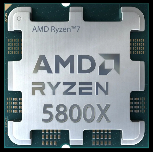 Original AMD CPU R7 5800X  4.5 GHz 8-Core 16-Thread CPU Processor 5NM
