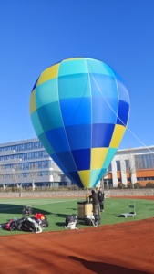 Ballon à air chaud télécommandé miniature Zhongsheng, lancement publicitaire, exposition, modèle d'avion personnalisé, polyester taffetas - Product Image 4