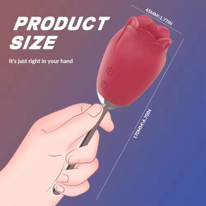 Gift Rose Tongue Licking G-Spot Vibrator with USB for Women's Pleasure SHD-S398 Adult Sex Toy - Product Image 5
