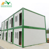 Dreammaker desmontable acogedor contenedor casas su retiro del mundo Casa Contenedores Flat Pack portátil contenedor casas
