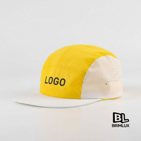 Casquette de camping avec logo personnalisé |   Casquette de sport d'extérieur unisexe en nylon imperméable, respirante et à séchage rapide, Gorras