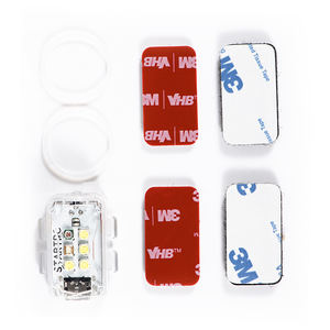 ضوء وامض عالمي للطائرات بدون طيار من STARTRC بقوة 120 لومن، سعة 250 مللي أمبير قابلة للشحن، مصنوع من البولي كربونات الممتاز، رؤية لمسافة 5 كم، تحذير خارجي للطائرات - Product Image 2