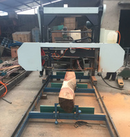 Scierie à ruban automatique électrique portable horizontale ZICAR pour bois, machinerie forestière