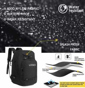 Ski Boot Bag <b>Backpack</b> Waterproof Ski and <b>Snowboard</b> Boots Travel Bag for Ski Helmet - Product Image 5