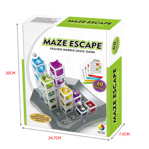 Juego de Lógica de Canicas en Caída, Juguete Educativo y Divertido para el Desarrollo Cerebral, Regalo Educativo STEM, Laberinto de Canicas por Gravedad - Product Image 5