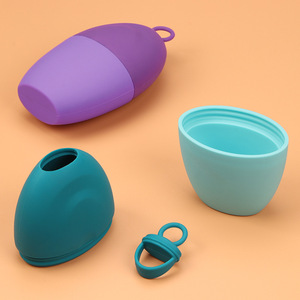 Rouleau de massage facial en silicone pour le visage, outil de refroidissement, minimiseur de pores, appareil de beauté portable, vert clair, rouge, rose, bleu - Product Image 2