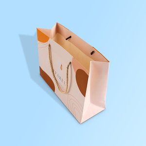 Túi giấy tùy chỉnh thực hiện giấy tờ túi với logo Kraft mua sắm túi - Product Image 1