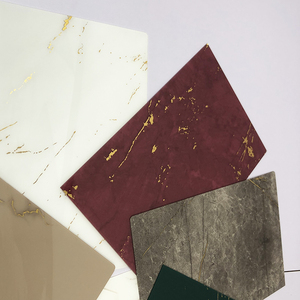 Gouden marmerpatroon acryl laminaat paneel PMMA plaat kunststof voor keukenbladen, marmeren wastafels, aanrechtbladen en tafels - Product Image 4