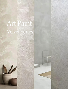 Pintura Acrílica de Terciopelo QYM para Paredes Interiores, Revestimiento Líquido Ecológico, Aplicación con Brocha, Servicio OEM Personalizable - Product Image 5