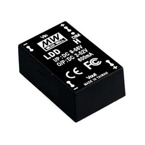 Mean Well Ldd-1000hs 52W 1000Ma Dc <b>Led</b> Driver Single Channel Buck Topology Taiwan Made - Product Image 1