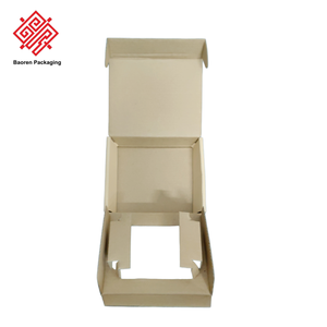 Caja de Envío Plegable de Papel Kraft para Power Bank, Diseño Personalizado con Inserto, Caja de Cartón Corrugado Tipo E, Fábrica Baoren ECO OEM ODM - Product Image 4