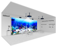 Système de Peinture Interactif Immersif GOOEST Magic Drawing Écologique pour Enfants - Projection d'Art Numérique pour Aire de Jeu Intérieure