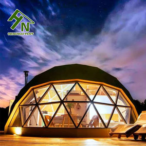 Meilleur dôme d'hôtel de dôme de tente de camping en plein air de <span class=keywords><strong>6m</strong></span> de diamètre avec la grande fenêtre transparente de <span class=keywords><strong>baie</strong></span> pour plusieurs personnes - Product Image 1