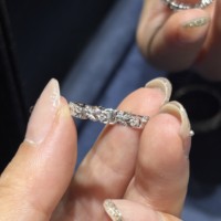 Bague de fiançailles et de mariage ovale de style vintage en or 18K/14K avec diamant de laboratoire certifié IGI pour femme