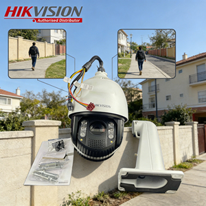 กล้องวงจรปิด <span class=keywords><strong>Hikvision</strong></span> รุ่น <span class=keywords><strong>DS</strong></span>-<span class=keywords><strong>2DE7A432IW</strong></span>-<span class=keywords><strong>AEB</strong></span>(<span class=keywords><strong>T5</strong></span>) ขนาด 7 นิ้ว ความละเอียด 4 MP ซูม 32 เท่า ใช้เทคโนโลยี DarkFighter ระยะอินฟราเรด 200 เมตร พร้อมระบบเสียง รองรับเครือข่าย แบบโดมหมุนได้ - Product Image 1