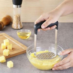 Best Selling Products Stainless Steel Potato Masher <b>Kitchen</b> <b>Gadgets</b> Hand Pulverizer Vegetable Ricer for Home <b>Kitchen</b> - Product Image 4