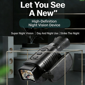 Telescopio Digitale Monoculare per Visione Notturna a Infrarossi, Completamente Nero, con Zoom 10x, per Uso Diurno e Notturno, da Produttori Originali - Product Image 4