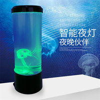 Lampe de nuit en lave pour chambre à coucher, Design de méduses, veilleuse intérieure pour dormir et apaiser, Offre Spéciale