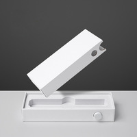 Cajas de Cartón con Cierre Magnético a Prueba de Niños, Reciclables y Personalizadas, Caja Deslizante con Inserto Moldeado para Pequeños Accesorios Electrónicos