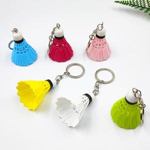 Badminton Keychain Cute Shuttlecock <b>Key</b> <b>Chains</b> Metal Keyring Colorful Car <b>Key</b> Holder Bag Pendant Club Gifts for Sports Fan - Product Image 4