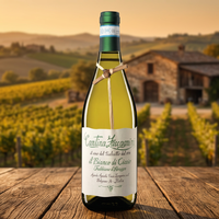 Vin blanc italien Zaccagnini Trebbiano Dabruzzo DOC 750ml 12% d'alcool 8-10°C Parfait avec des fruits de mer et des pâtes légères 6 bouteilles/boîte