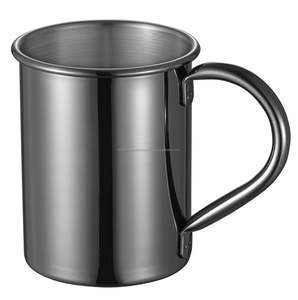 Tasse de mule de Moscou en acier inoxydable de haute qualité la plus vendue pour les verres avec couvercle nouvelles tasses de vodka en cuivre incroyables - Product Image 1
