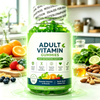 Complément Alimentaire Essentiel Antioxydant Halal Mélange Minéral Vitamines Gommeuses pour Adultes
