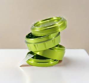 Molino Automático Moderno de Aluminio para Hierbas Secas y Tabaco, 63 mm, 4 Piezas, Colorido y Personalizable - Product Image 2