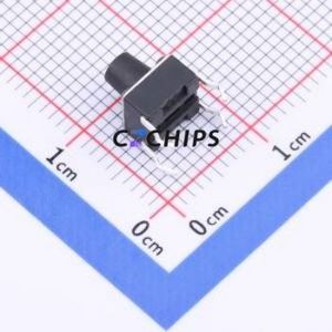 TSD001B07018A03 Tactile Switch Through hole Component (THT)-4P,6x6mm Switch Round Button 1.8N Through Hole 6mm - Product Image 2