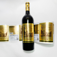 Étiquettes personnalisées imperméables pour bouteilles de vin, bière, tequila, jus – Prix de gros – Autocollants personnalisés pour emballages de vin
