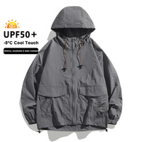 Veste de protection solaire UPF50+ pour temps chaud avec ventilateur – Indispensable pour l'été – Vêtement rafraîchissant portable avec ventilateur de climatisation