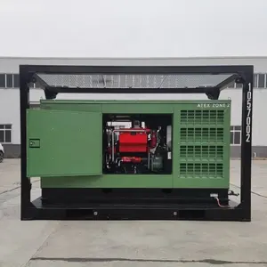 All Mechanical Type Atex Zone 2 Air Compressor Sullair 185CFM with DNV Lifting Frame