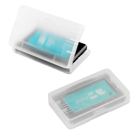 Boîte de rangement en plastique transparent pour cartouches de jeu GBA, étui de protection pour Game Boy GBA SP GBM, accessoires pour cartes de jeu